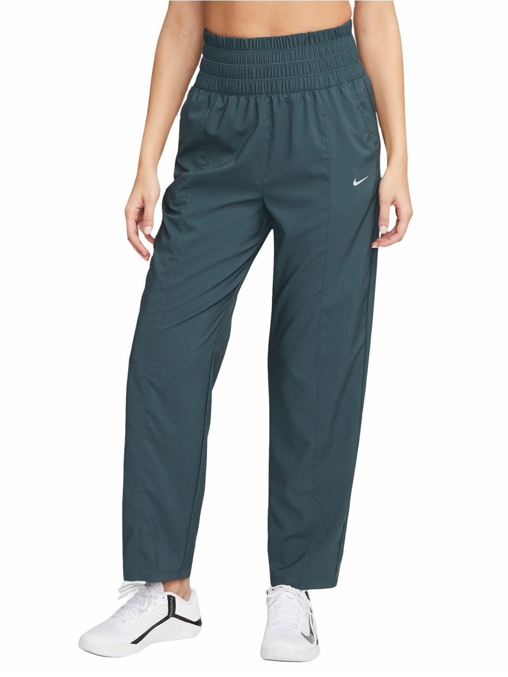 Nike Dri-FIT Bliss Victory Wide Leg Training Pants Green Medium